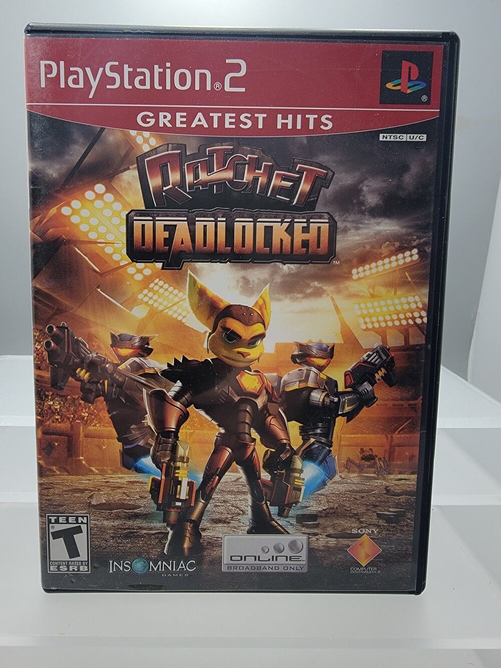 Ratchet Deadlocked PlayStation 2 PS2 Game CIB Complete w/ Manual Tested Working